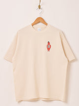 【2色展開】 プリントTシャツ「THE WORLD IS YOURS」