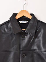 Backers フェイクレザー カーコート