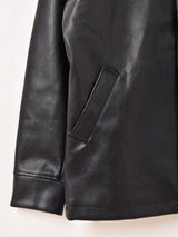 Backers フェイクレザー カーコート