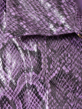 パイソン柄 ジャケット