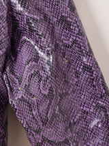 パイソン柄 ジャケット