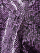 パイソン柄 ジャケット