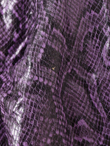 パイソン柄 ジャケット