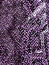 パイソン柄 ジャケット