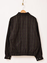 【2色展開】Backers チェック柄 ワンポイント シャーク ジャケット