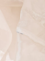 ショールカラー シアー 長袖シャツ