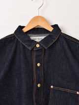 Backers プルオーバー デニムシャツ CLOSED FRONT JUMPER Type