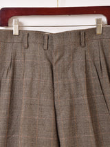 リメイク ドッキングネクタイ フレアパンツ W34