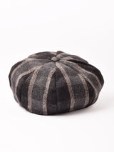 【3色展開】タータンチェック柄 キャスケット