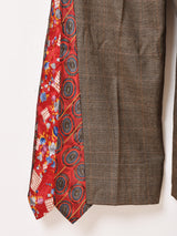 リメイク ドッキングネクタイ フレアパンツ W34