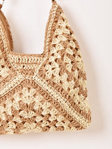 【2色展開】クロシェ ペーパー トートバッグ