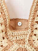 【2色展開】クロシェ ペーパー トートバッグ