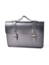 PU スクエアー バッグ ブラック