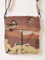 【2色展開】カモフラージュ柄 ミニショルダーバッグ