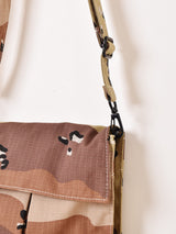 【2色展開】カモフラージュ柄 ミニショルダーバッグ