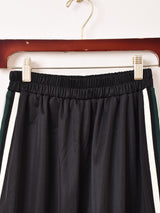 【3色展開】Meridian ライン入り トラックタイプ フリルスカート