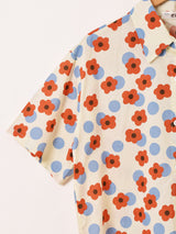 Elcamino 花柄 半袖シャツ