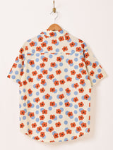 Elcamino 花柄 半袖シャツ