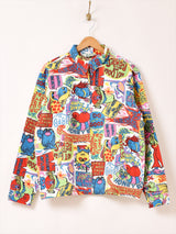 Backers ポップアート柄 プリント ジャケット