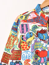 Backers ポップアート柄 プリント ジャケット