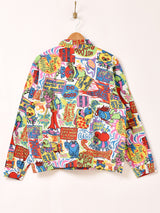 Backers ポップアート柄 プリント ジャケット