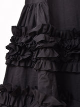 【2色展開】Emerald Motel ボリューム フリル キャミソールワンピース