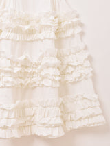 【2色展開】Emerald Motel ボリューム フリル キャミソールワンピース