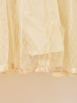 70's Made in USA "GUNNE SAX" チュールレース ロングドレス