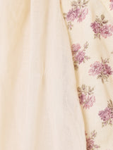 70's Made in USA "GUNNE SAX" 花柄 ロングドレス