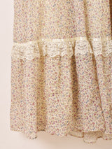 70's Made in USA "GUNNE SAX" 小花柄 キャミソールドレス