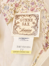 70's Made in USA "GUNNE SAX" 小花柄 キャミソールドレス