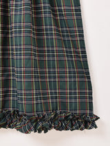 Meridian チェック 柄キャミソールワンピース