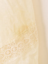 70's Made in USA "GUNNE SAX" チュールレース ロングドレス