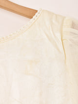 70's Made in USA "GUNNE SAX" チュールレース ロングドレス