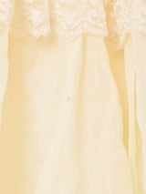 70's Made in USA "GUNNE SAX" チュールレース ロングドレス