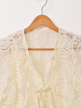 【2色展開】Meridian 半袖 デザイン チュールブラウス