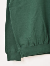 ワンポイント刺繍 スウェットシャツ「I'M ROTTEN TO THE CORE」