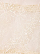 【2色展開】Meridian フラワー刺繍 レース ビスチェ