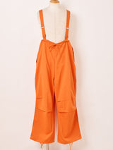 【4色展開】Backers サスペンダー付き スノーカモパンツ