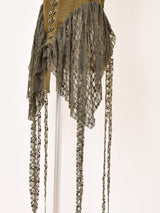 【2色展開】Meridian コルセットデザイン デニム ビスチェ