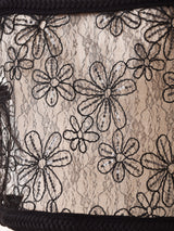 【2色展開】Meridian フラワー刺繍 レース ビスチェ