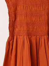 【3色展開】Emerald Motel フリルストラップ シャーリング キャミソールワンピース