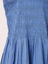 【3色展開】Emerald Motel フリルストラップ シャーリング キャミソールワンピース