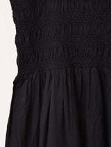 【3色展開】Emerald Motel フリルストラップ シャーリング キャミソールワンピース