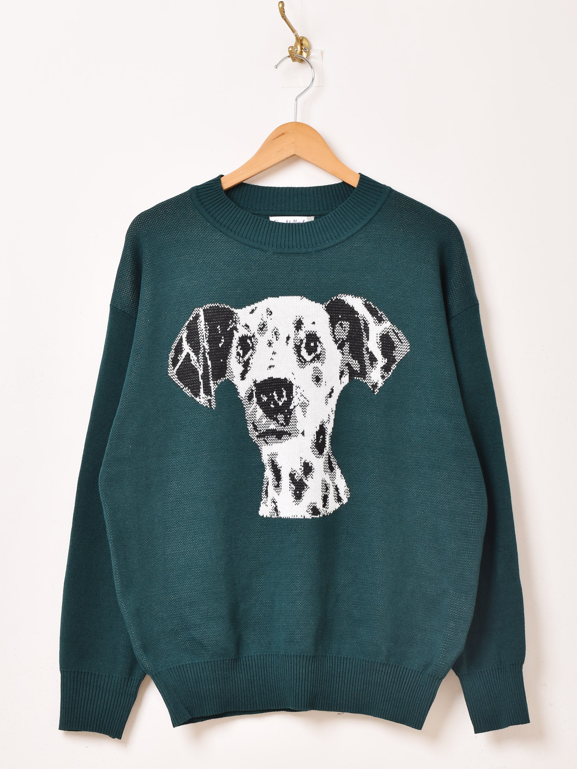 S dalmation knit theredthread ダルメシアン ニット THEREDTHREAD S dalmation knit - メルカリ