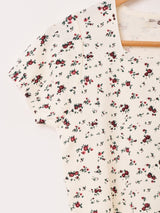 【3色展開】Elcamino 花柄 サマーニット セーター