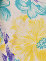 花柄 長袖ワンピース