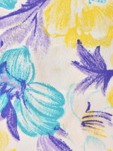 花柄 長袖ワンピース