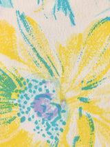 花柄 長袖ワンピース