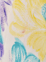 花柄 長袖ワンピース